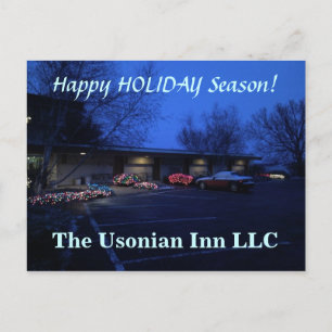 Frohe Feiertage Feiertagspostkarte