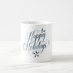 Frohe Feiertage Fröhliche Weihnachten Familie Neue Kaffeetasse