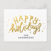 Frohe Feiertage Lettering Weihnachten