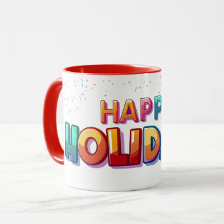 Frohe Feiertage Tasse