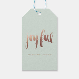 FROHE Feiertagsweihnachtengeschenk-Umbauten Geschenkanhänger