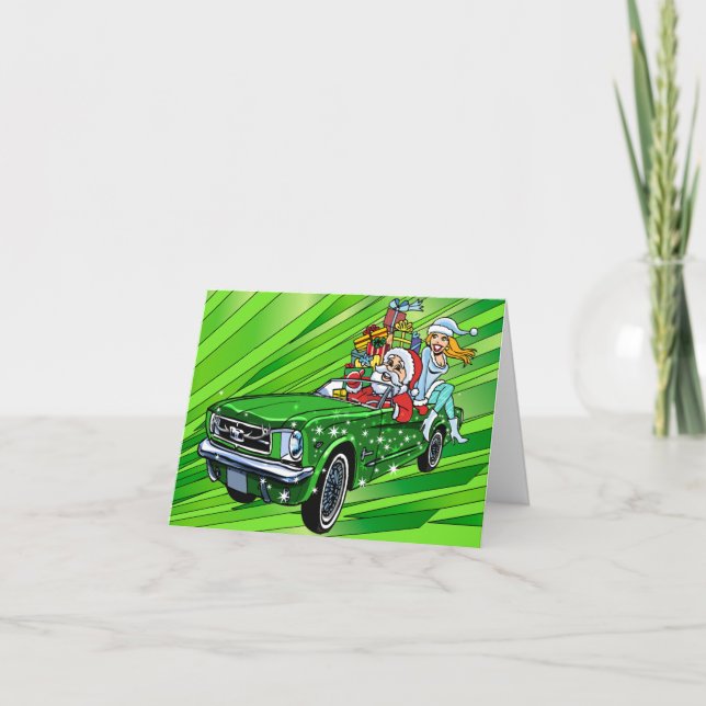 Frohe Festtage! Feiertagskarte (Vorderseite)