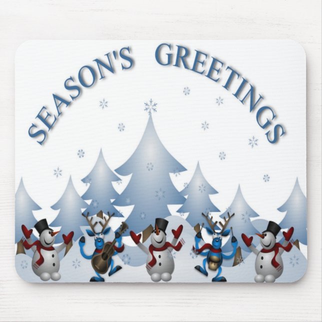 FROHE FESTTAGE MOUSEPAD (Vorne)
