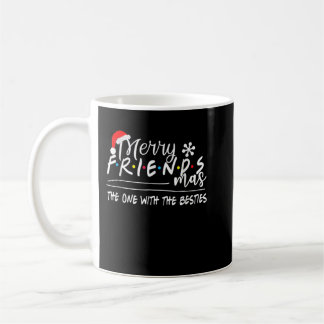 Frohe Freunde, die mit den Bestien Christma Kaffeetasse