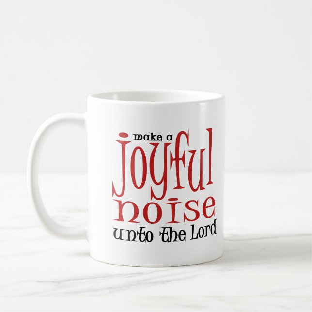 Frohe Geräusche Kaffeetasse (Links)