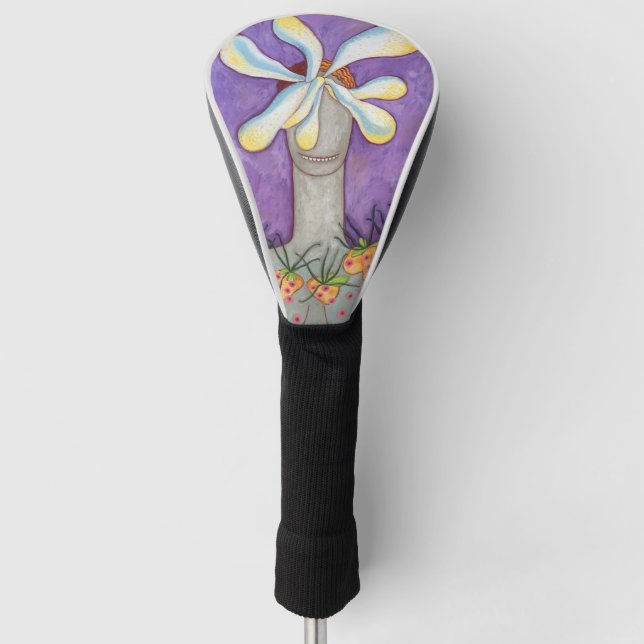 Frohe Golf Headcover (Vorderseite)