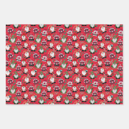 Frohe Gonkmas! Weihnachtsdesign für Gonk-Liebhaber Geschenkpapier Set
