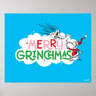 Frohe Grinchmas Herr Grinch Poster