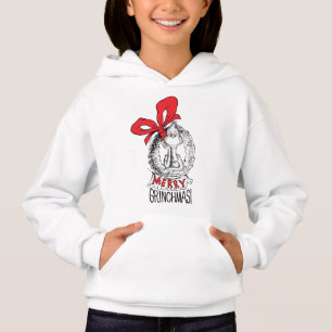 Frohe Grinchmas-Kranz Der Grinch Hoodie