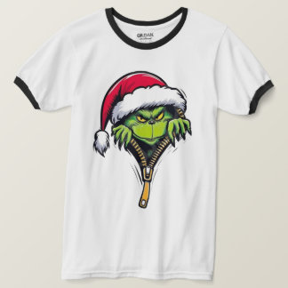 💚 Frohe Grinchmas T-Shirt – Lustiges grünes Weihn