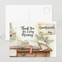 Frohe Großelterntag-Postkarte