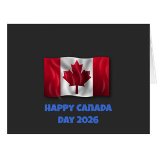 Frohe Grüße zum Canada Day Grußkarte
