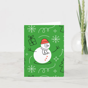 Frohe Grußkarte Feiertagskarte