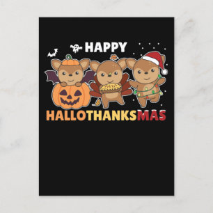 Frohe Hallothanksmas Hirsche Weihnachten Hirsch