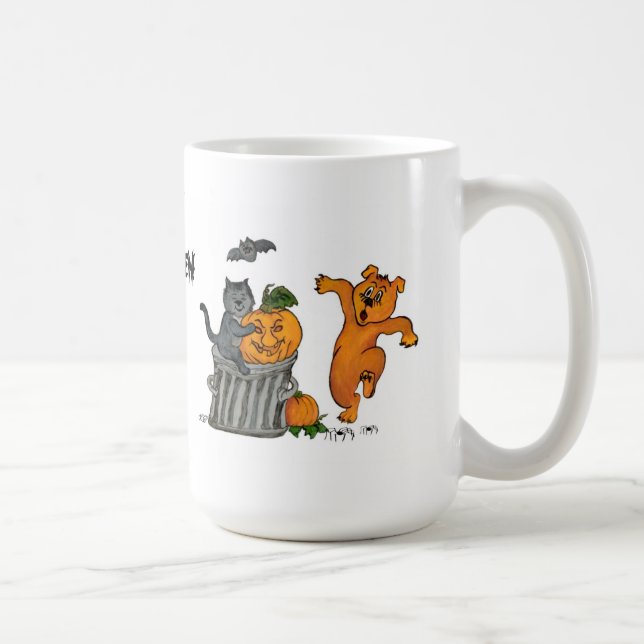 Frohe Halloween! 5 Kaffeetasse (Rechts)