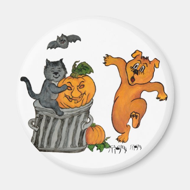 Frohe Halloween! 5 Magnet (Vorne)