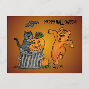 Frohe Halloween! 5 Postkarte