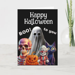 Frohe Halloween... Boo für dich Karte
