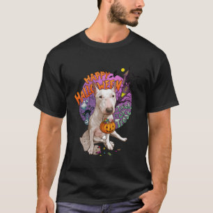 Frohe Halloween Bull Terrier Kostüm Niedlich Bully T-Shirt