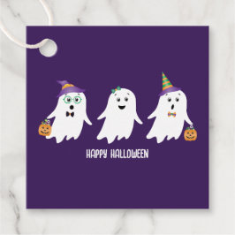 Frohe Halloween-Geistertrick oder -Behandlung Geschenkanhänger