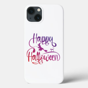 Frohe Halloween-Gradient-Hexenkatze Case-Mate iPhone Hülle