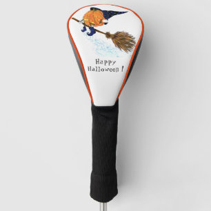 Frohe Halloween Hexenkürbiskugel - Spaß Golf Headcover