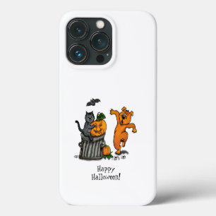 Frohe Halloween! Katzen-Hund und Spider Case-Mate iPhone Hülle