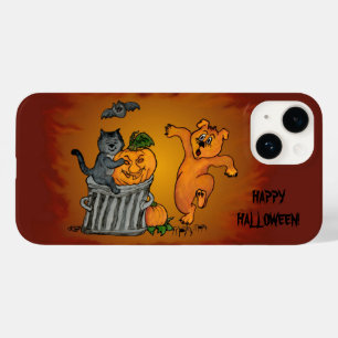 Frohe Halloween! Katzen-Hund und Spider title_seo2
