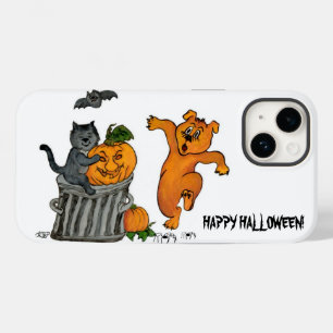 Frohe Halloween! Katzen-Hund und Spider title_seo2