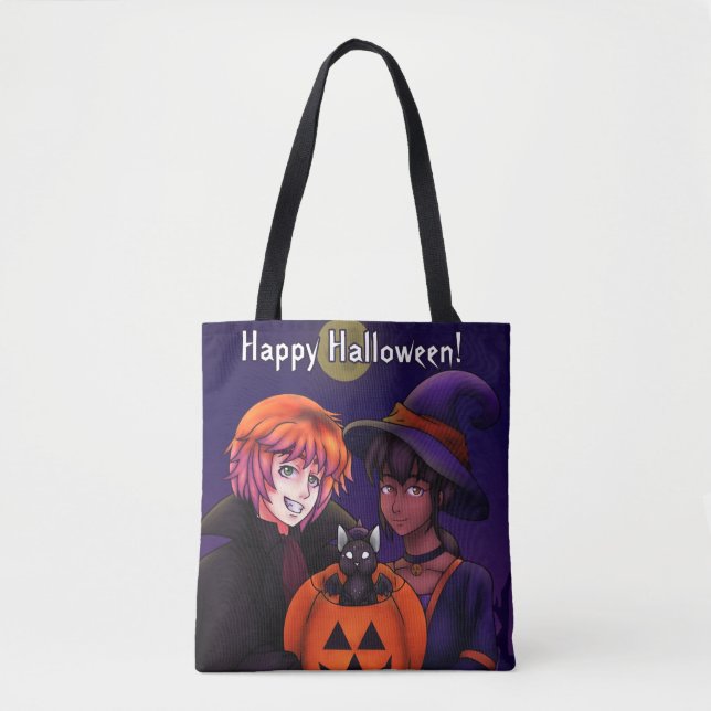 Frohe Halloween-Kostüme Tasche (Vorderseite)