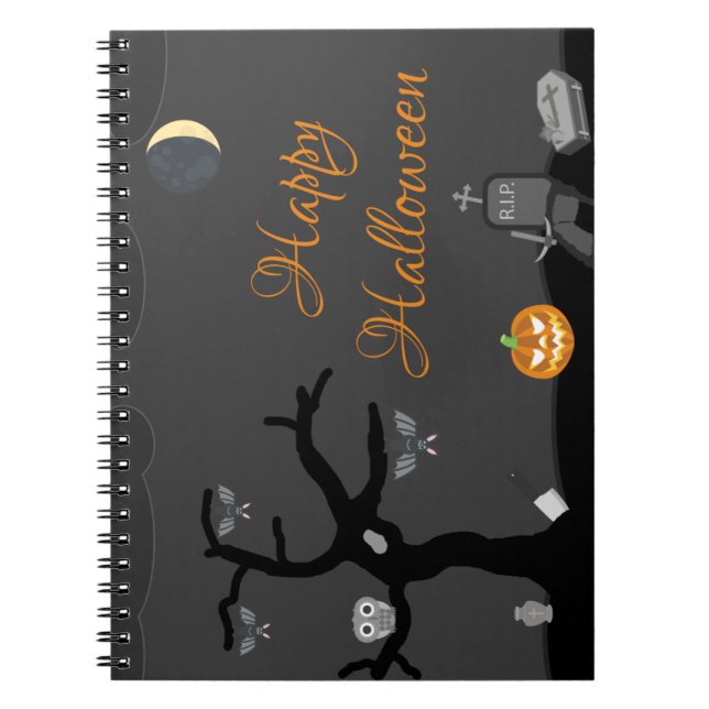 Frohe Halloween! Notizblock (Vorderseite)