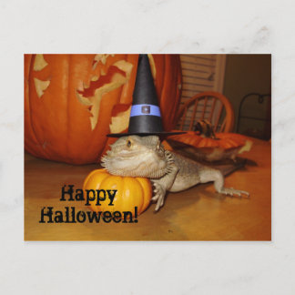 Frohe Halloween! Postkarte
