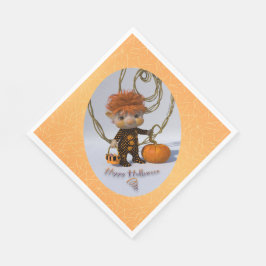 Frohe Halloween! Serviette