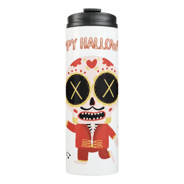 Frohe Halloween! Spooky Season Halloween Thermosbecher (Vorderseite)