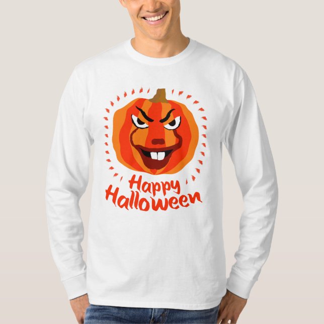 Frohe Halloween! T-Shirt (Vorderseite)
