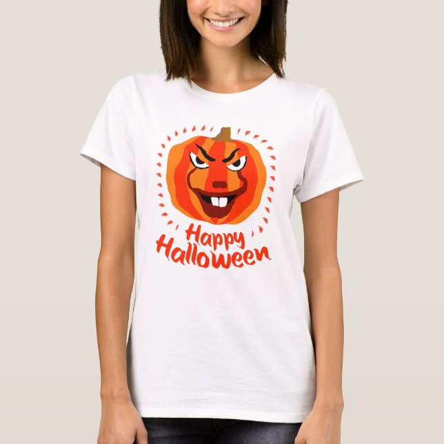 Frohe Halloween! T-Shirt (Vorderseite)