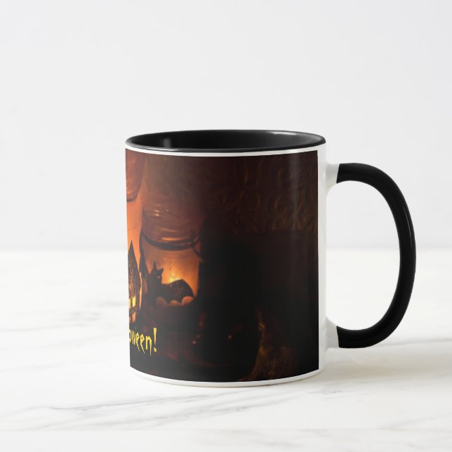 Frohe Halloween! Tasse (Rechts)