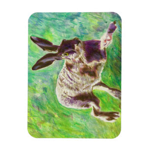 Frohe Hasen 2011 Magnet