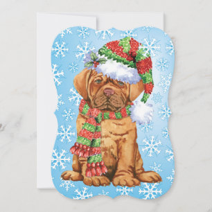 Frohe Howlidays Dogue Feiertagskarte