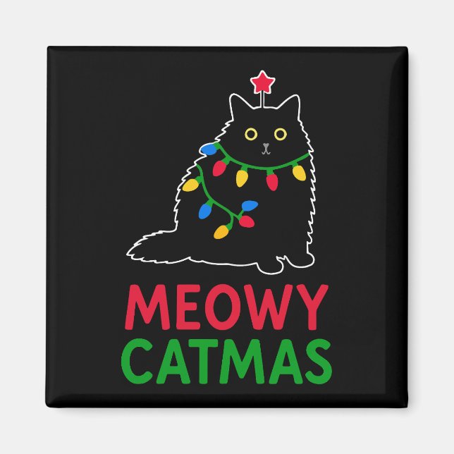 Frohe Katmas Magnet (Vorne)