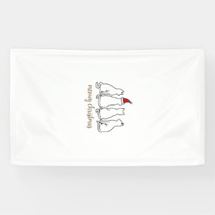 Frohe Katzenweihnachten Süße Kätzchen Katzen Weihn Banner