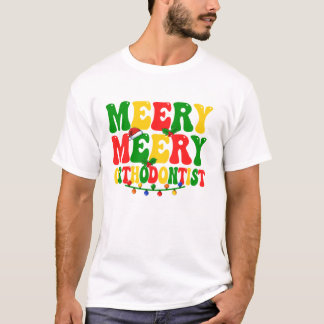 Frohe Kieferorthopädie Zahnarzt T-Shirt