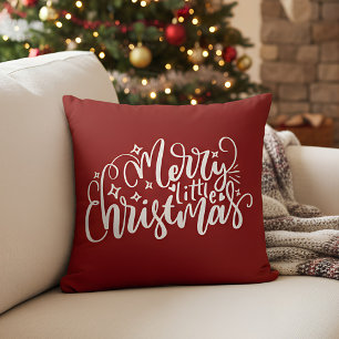 Frohe kleine Weihnachten Kissen