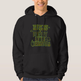 Frohe kleine Weihnachts hässliche Pullover Hoodie