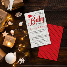 Frohe kleine Weihnachtsduschbücher für Baby