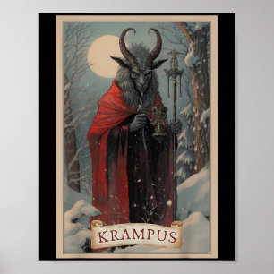 Frohe Krampus Weihnachten Xmas Horror Hässlicher S Poster