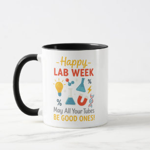 Frohe Labwoche Chemie – Mögen alle Röhrchen gut se Tasse