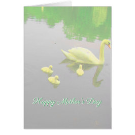 Frohe Mutter Day Swan