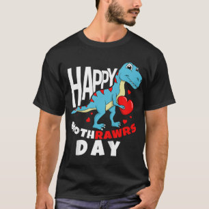 Frohe Mutter Tag Sohn für Mama Rawr Trex Dino Todd T-Shirt