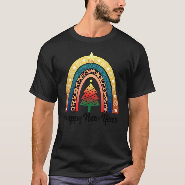 Frohe Neujahr Rainbow Women Profession Lov T-Shirt (Vorderseite)